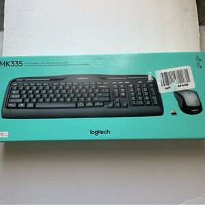 Logitech MK335‎ Wireless Keyboard and Mouse Set - Black